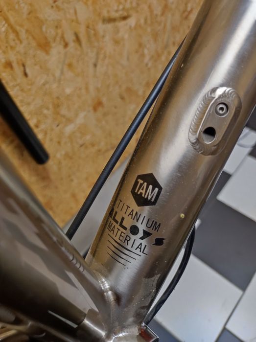 Rama MTB Tytanowa