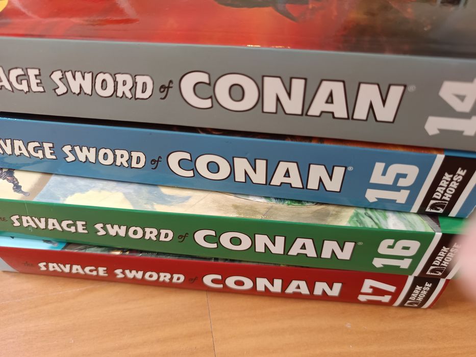 Colecção completa Savage Sword of Conan (Dark Horse)