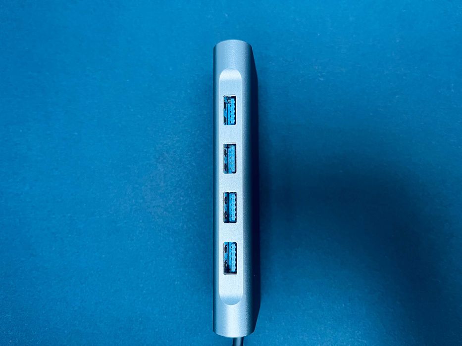 Адаптер Hub 11 в 1 MacBook USB Type-C HDMI 4k VGA RJ45 Card Reader