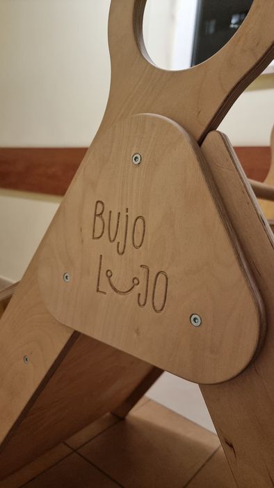 Bujo Lujo Wspinaczek i zjeżdzalnia (plac zabaw Montessori, pikler)