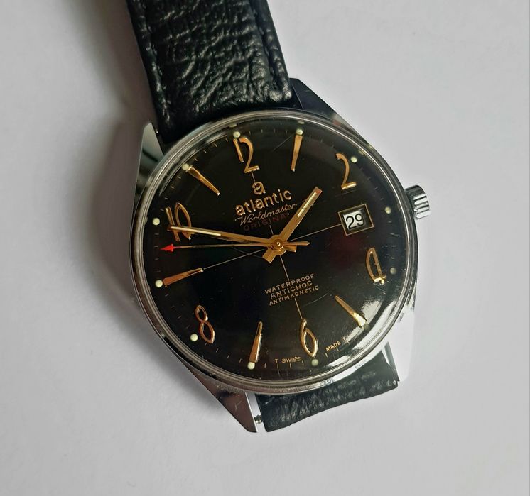 Zegarek męski Atlantic Worldmaster Oryginal z datownikiem