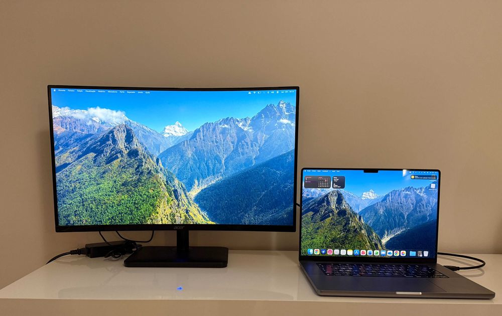 Vendo Monitor Gamer Acer Nitro ED270 Xbipx – 27” Curvo, 240 Hz