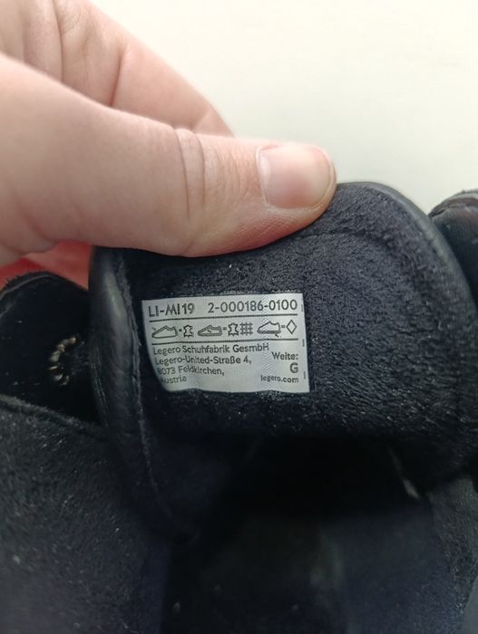 Skórzane sneakersy gore tex Legero Tanaro 5.0. rozmiar 41