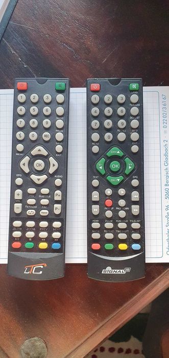 Piloty do DVBT LTC+Signal