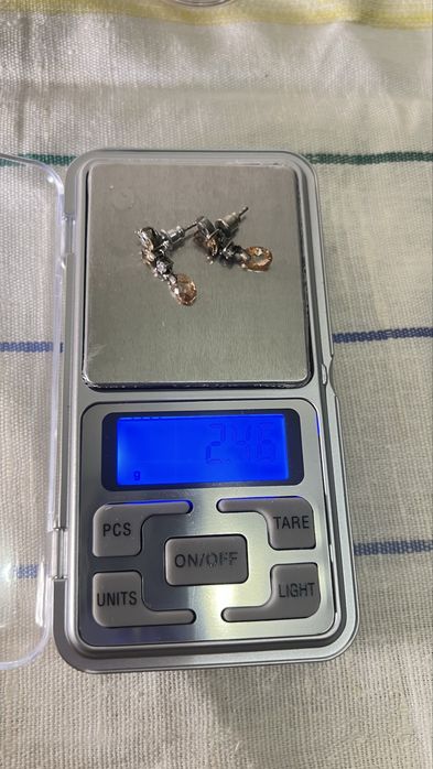 Сережки срібні 2.46 грам