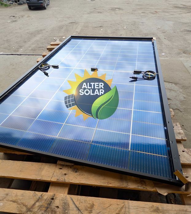 ‼️‼️‼️80$ Солнечные панели JA Solar 460Вт, JAM54D40-460, N-Type, Double Glass, Deep Blue 4.0 Pro двосторонні