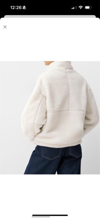 Курточка тедди bershka розмір Л