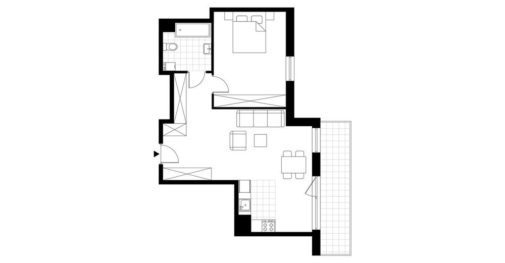 2-pokojowe mieszkanie 56m2 + balkon Bezpośrednio