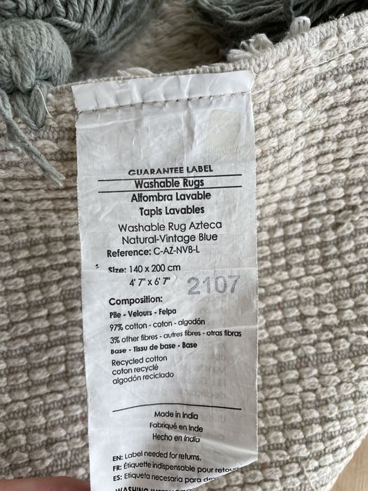 Tapete lavavel Lorena Canals