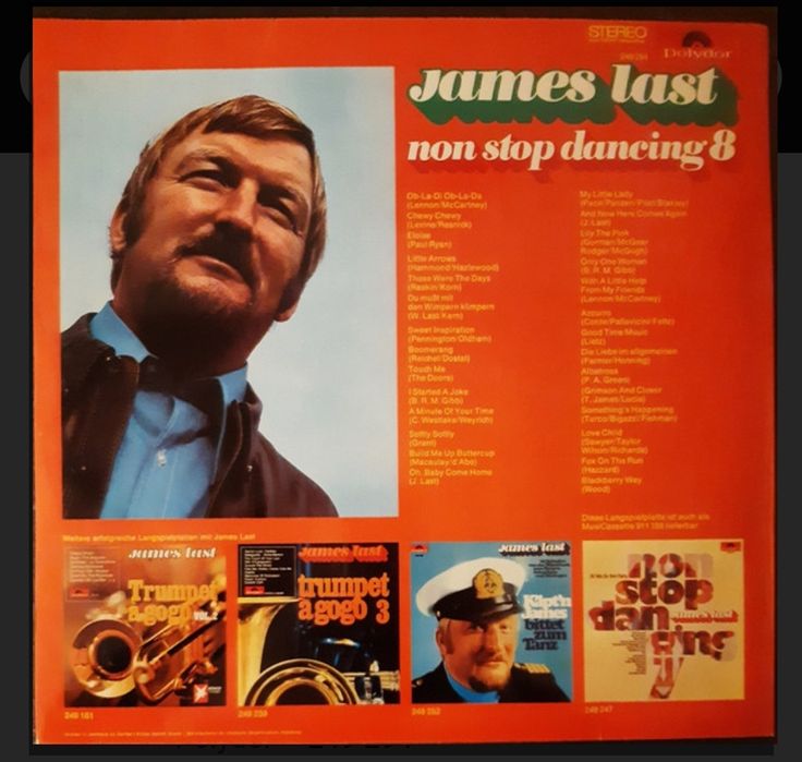 Disco de vinil - James Last - Non Stop Dancing 8