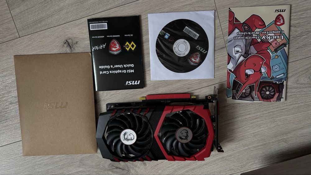 Karta graficzna Geforce GTX 1050 Ti Gaming X 4G