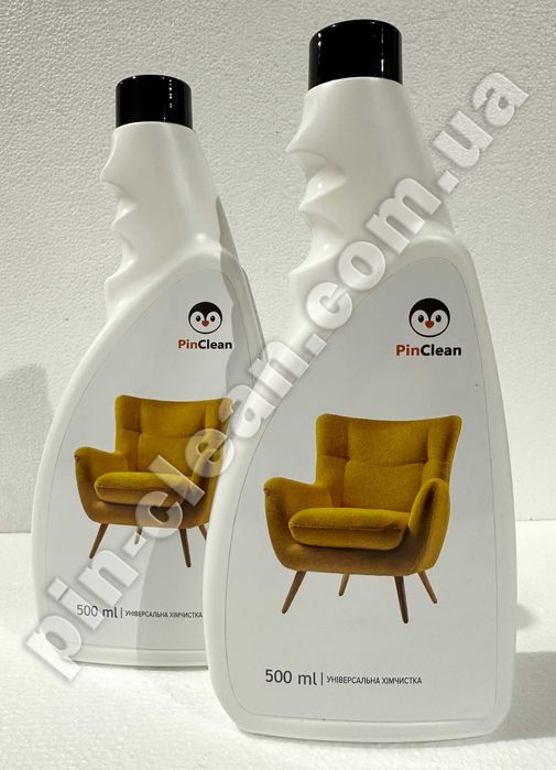 Універсальний засіб для хімчистки антизапах PinClean 500ml