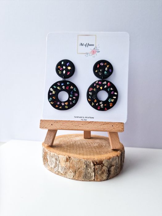 Kolczyki z gliny polimerowej