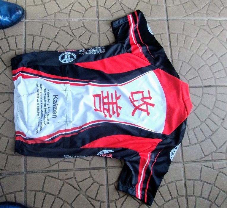 Koszulka kolarska Inverse w takiej jeździł Alejandro Valverde, mistrz