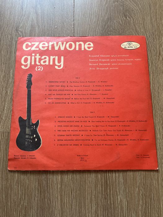 Czerwone gitary 2 winyl hi-fi