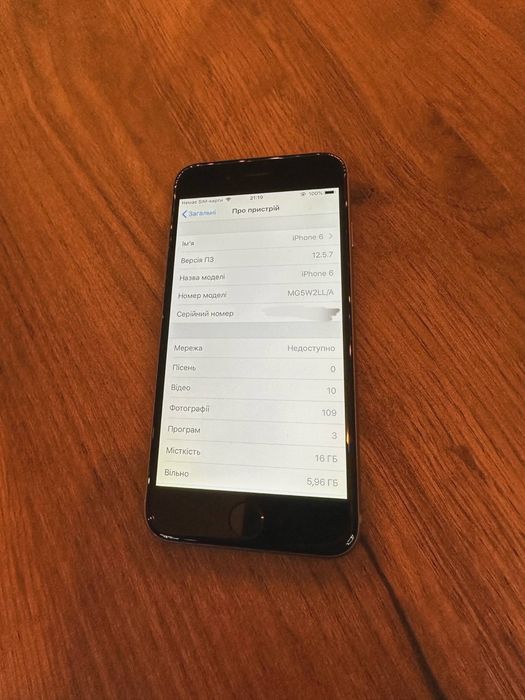 Iphohe 6 16gb neverlock