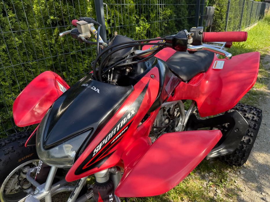 Honda TRX 450R SPORTRAX Cała w Oryginale K&N BlackBird