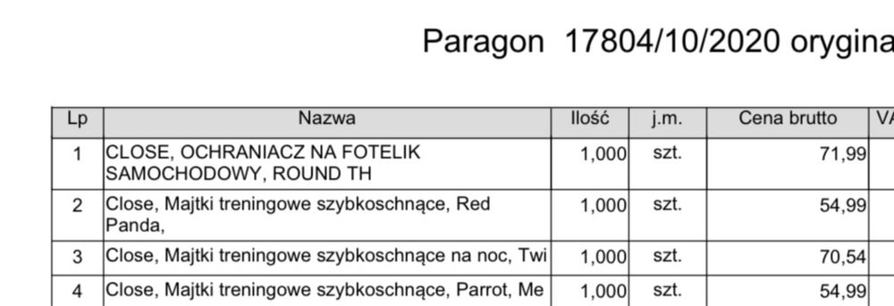 Ochraniacz na fotelik samochodowy