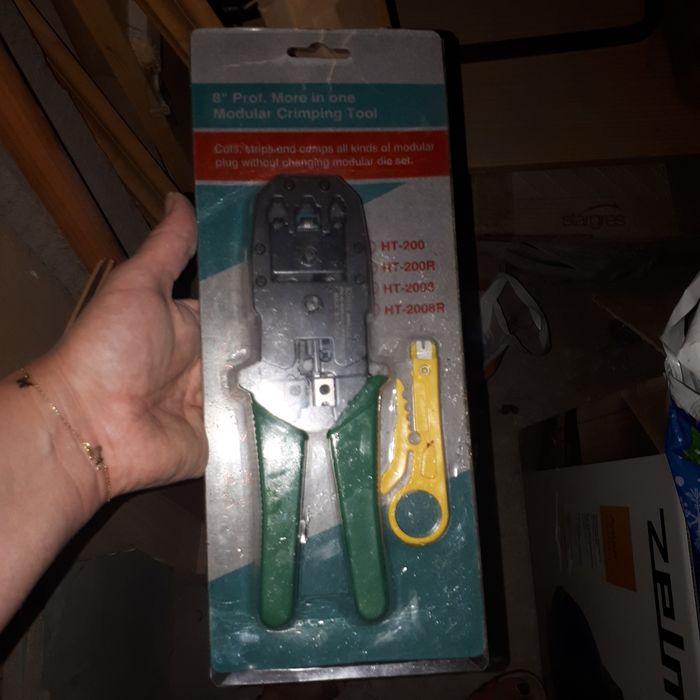 Praska wielofunkcyjna zaciskarka do kabli Modular Crimping Tool Tychy