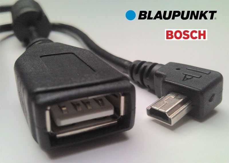 Oryginalny kabel, złącze USB do radia Blaupunkt: HAMBURG MP57, MP68