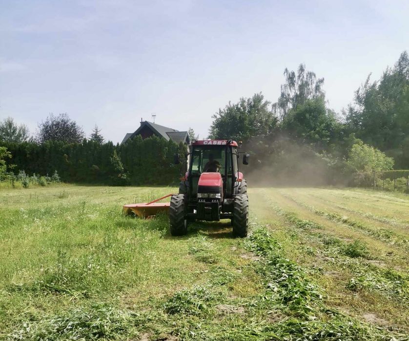 Koszenie kosiarką rotacyjną