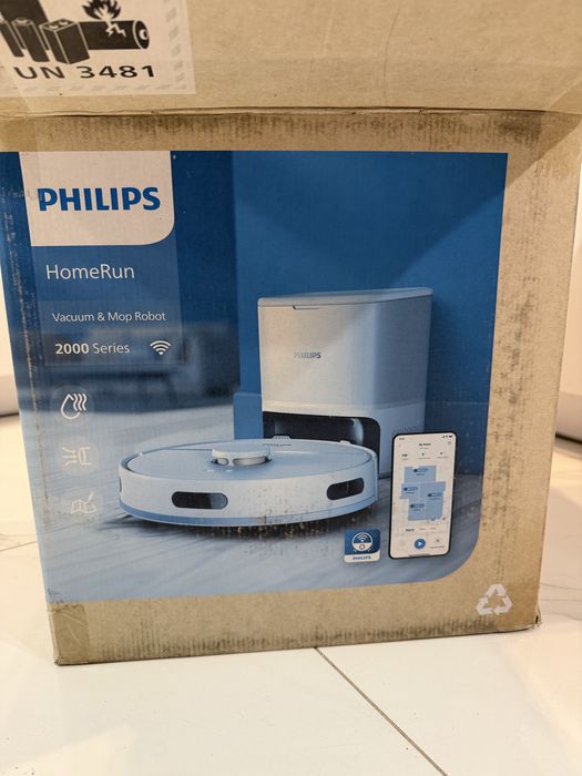Робот  пилосос Philips HomeRun Series 2000 з базою самоочищення