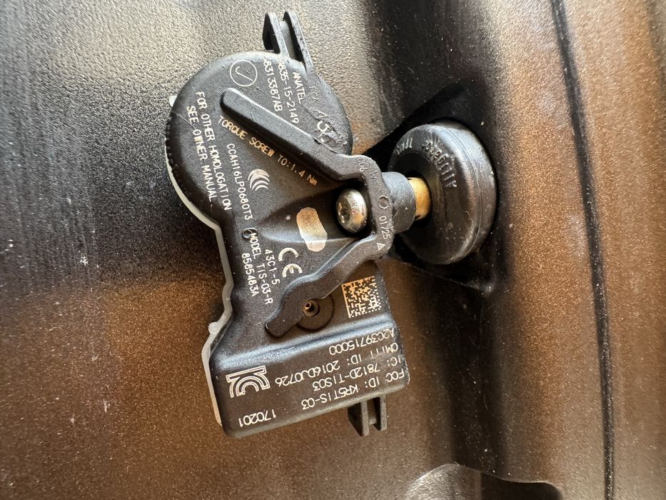 Czujniki tpms jeep grand cherokee