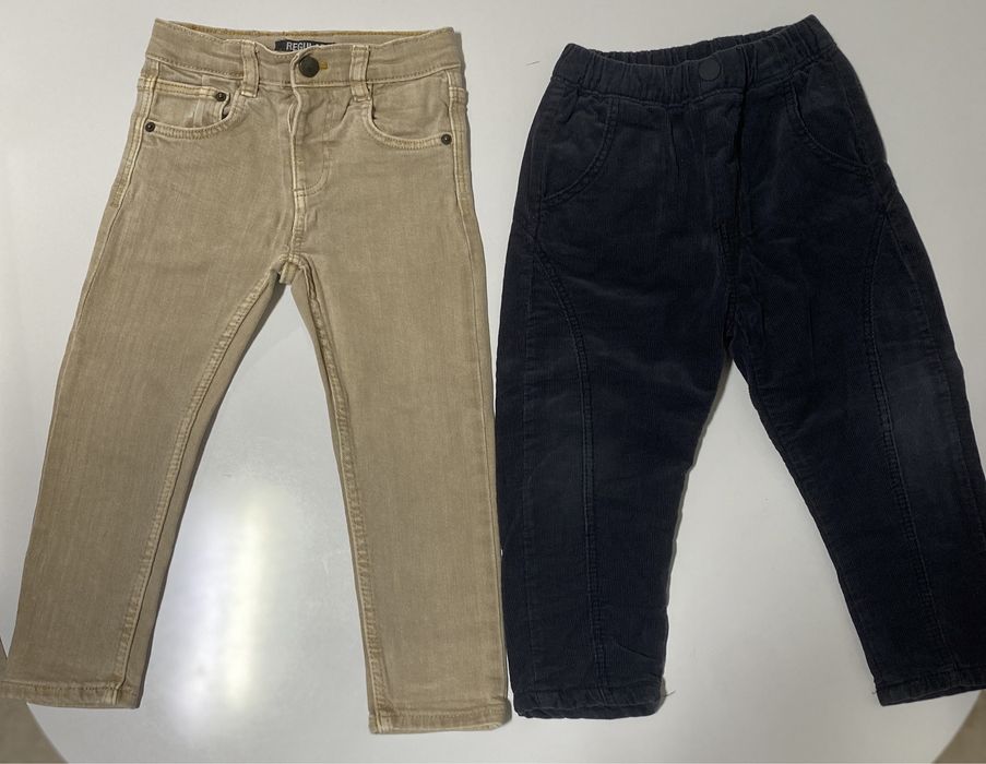 Calças ZARA 2/3 Anos .