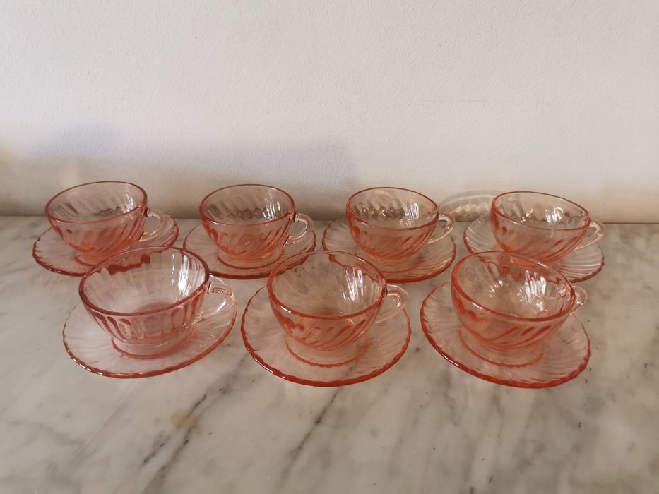 Conjunto de chávenas de café