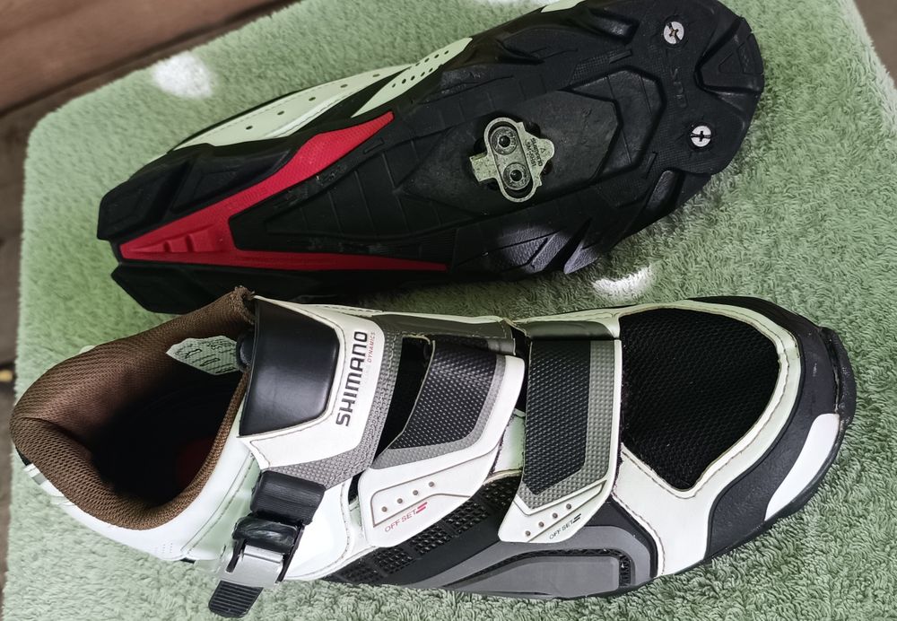 Shimano SH-M162, бело-черн