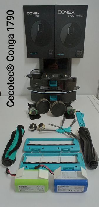 Robot aspirador Conga da Cecotec, aspira e lava. Nogueira, Fraião E  Lamaçães • OLX Portugal