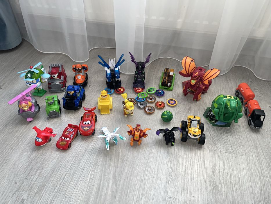 Літачки Super WiNGS, Щенячий патруль, Wild Screechers, Тачки