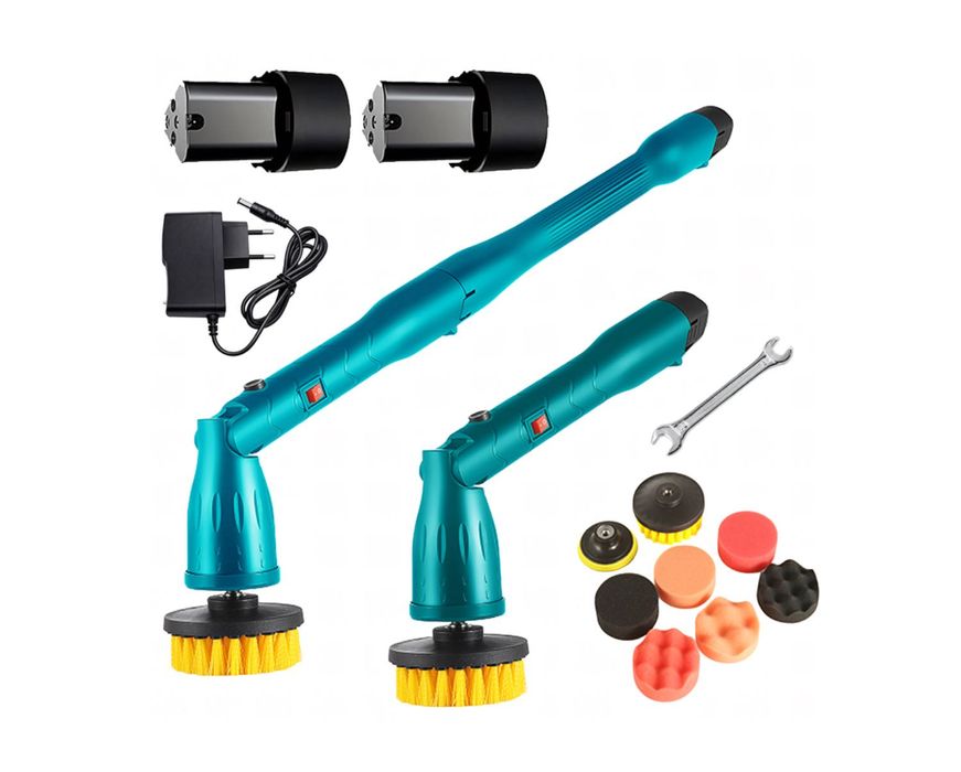 Elektryczna Szczotka Obrotowa Akumulatorowa 12V Do Fug Płytek Łazienki