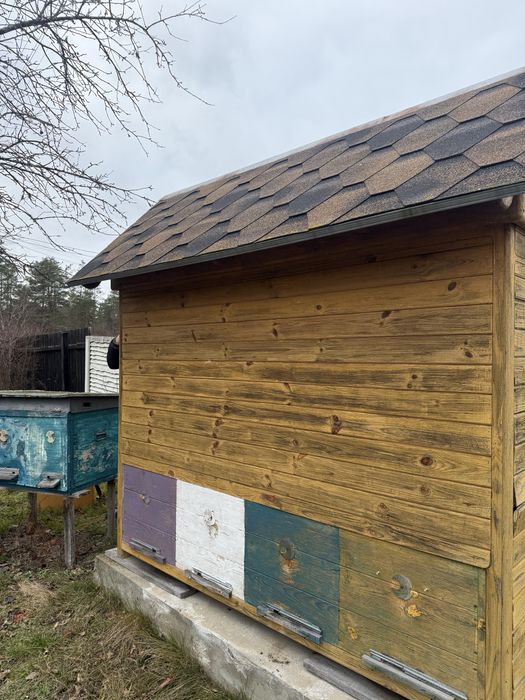 Апідомік на 4 вулики , будинок для бджіл, вулик