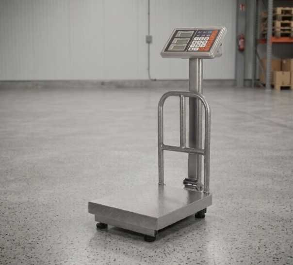 NOWA Waga Elektroniczna Platformowa 150kg LCD Sklepowa Kalkulacyjna Akumulator Platforma 40x30cm Elektronika