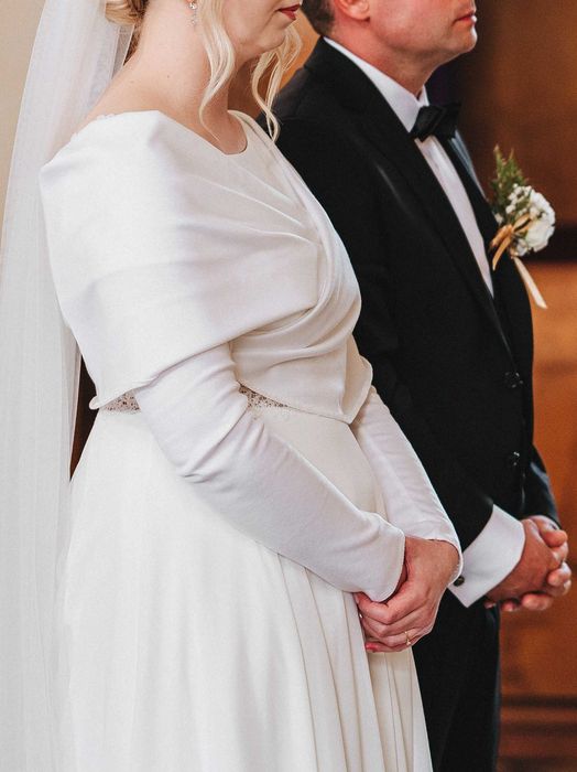 Etola biała ślubna, rozmiar uniwersalny