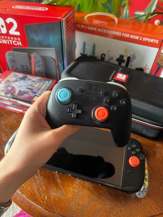 Nintendo Switch 2 + Pro Controller 2 + 5 gier + akcesoria | Gwarancja ...
