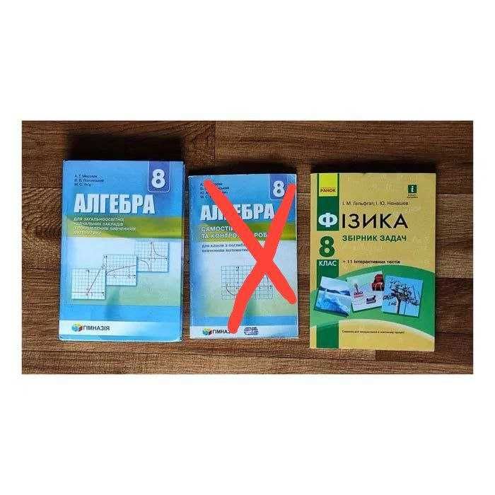 Підручники 8 клас