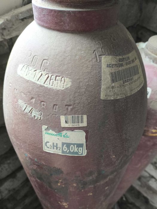 Butle acetylynowe 40l