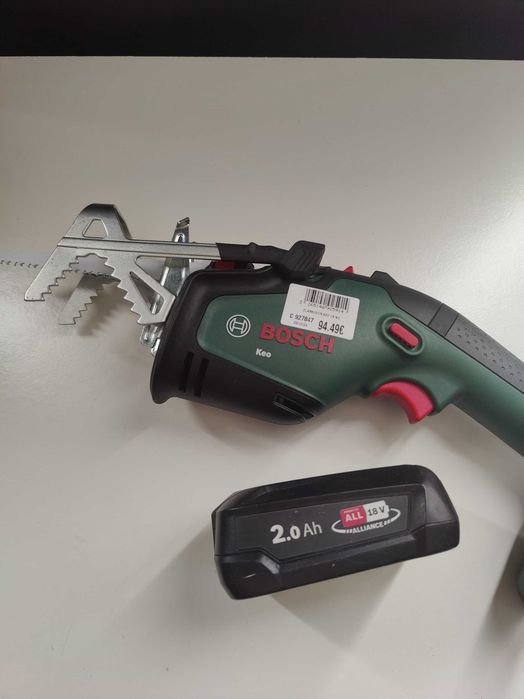 bosch nanoblade com bateria