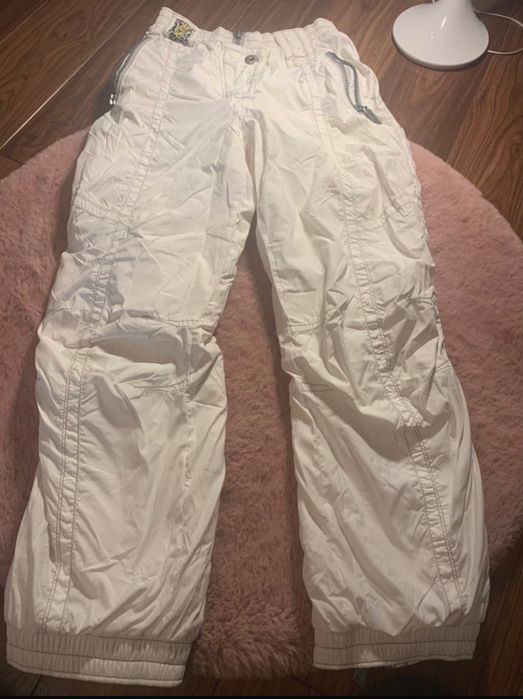 Spodnie narciarskie białe