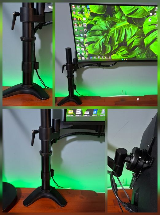 Suporte Mesa Monitor 10" 30" NEWSTAR FPMA-D1330 Ajustável Secretária