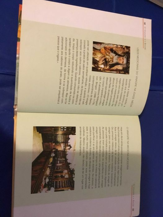 Livro sobre vinagre e óleos