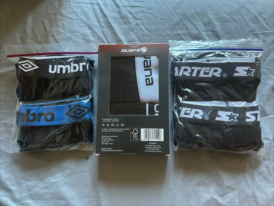 Bokserki XXL Starter Umbro 6szt