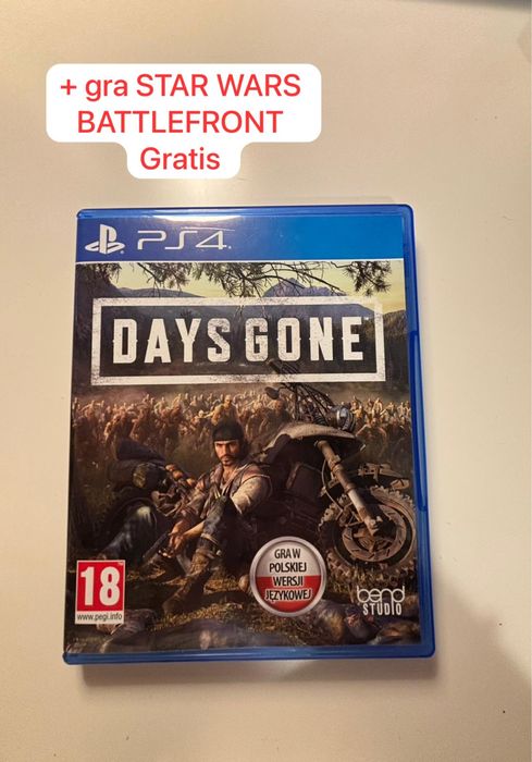 Days Gone ps 4 + 1 STAR WARS gratis