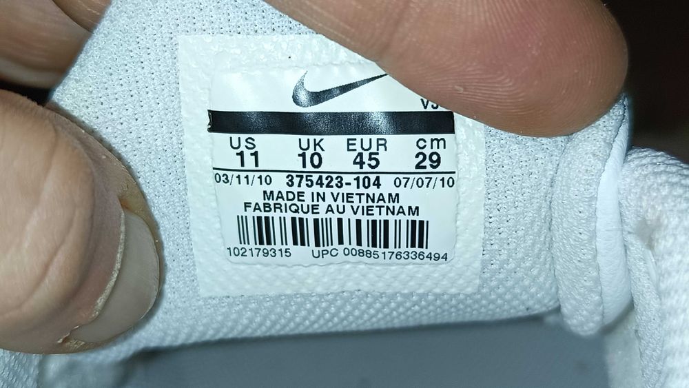 Męskie sneakersy NIKE SHOX TURBO 9 r.45 stan idealny