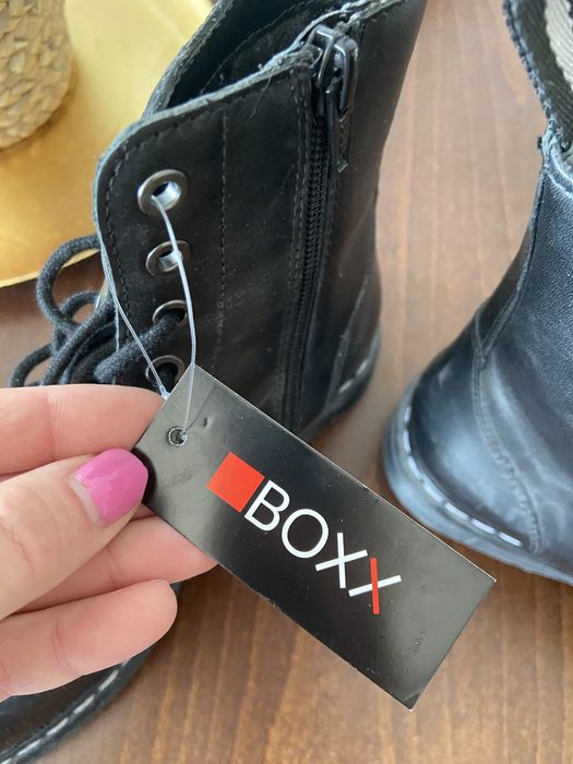 Buty przejsciowe skorzane nowe 39