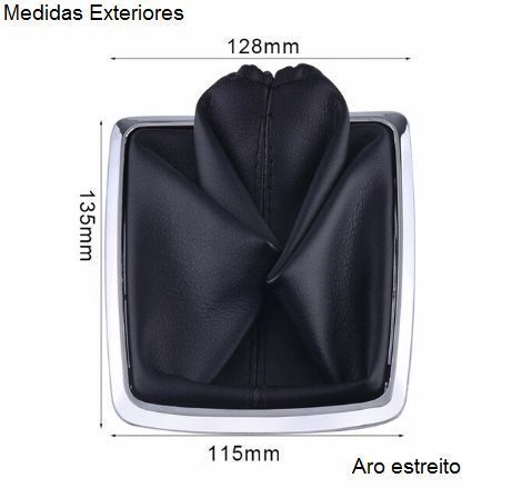 Fole + Moca manete punho de velocidades Ford Focus Fiesta  NOVA