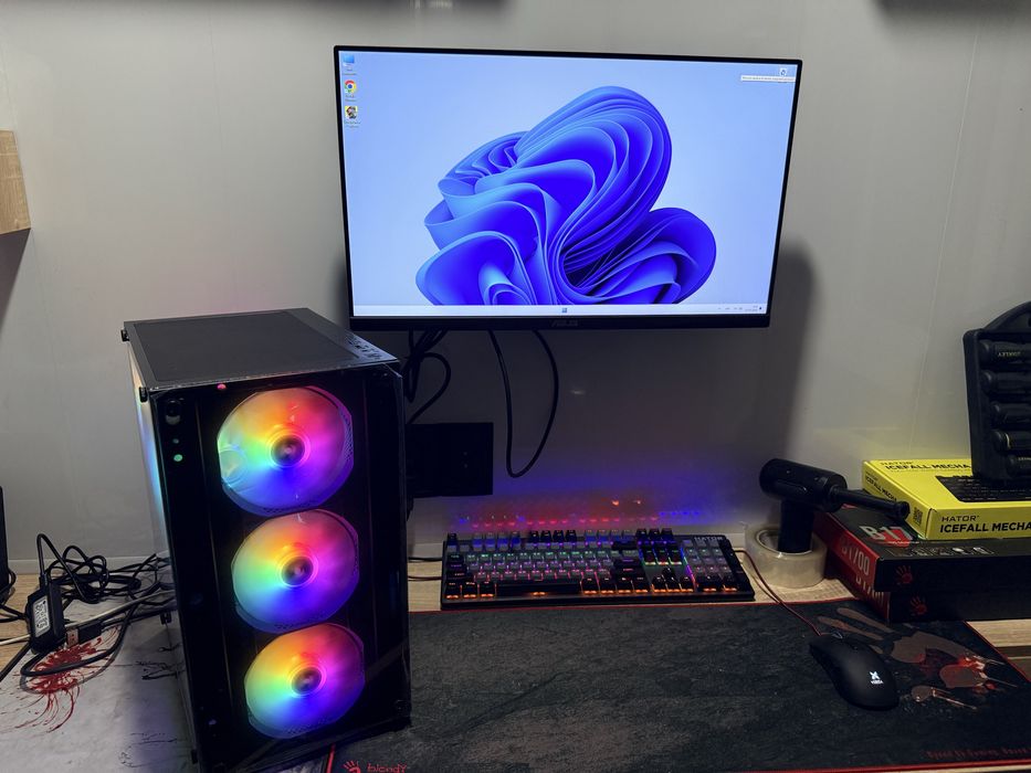 Компьютер бюджетний ТОП Ryzen 5+ssd m2+ 16 ddr+RX 5700 XT