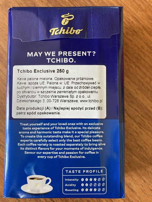Kawa Tchibo Exclusive 250g